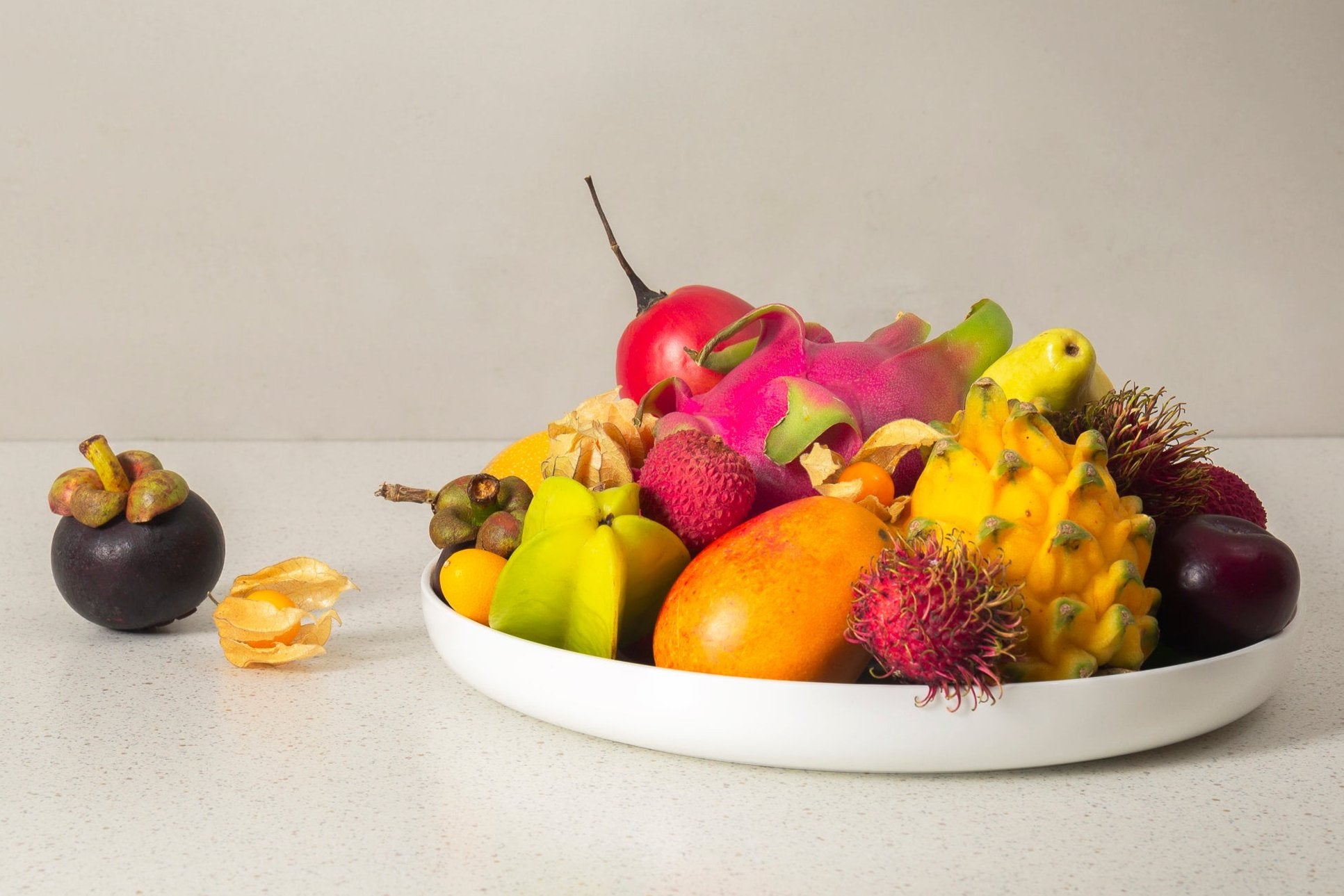 Small Exotic Fruit Variety Bowl
