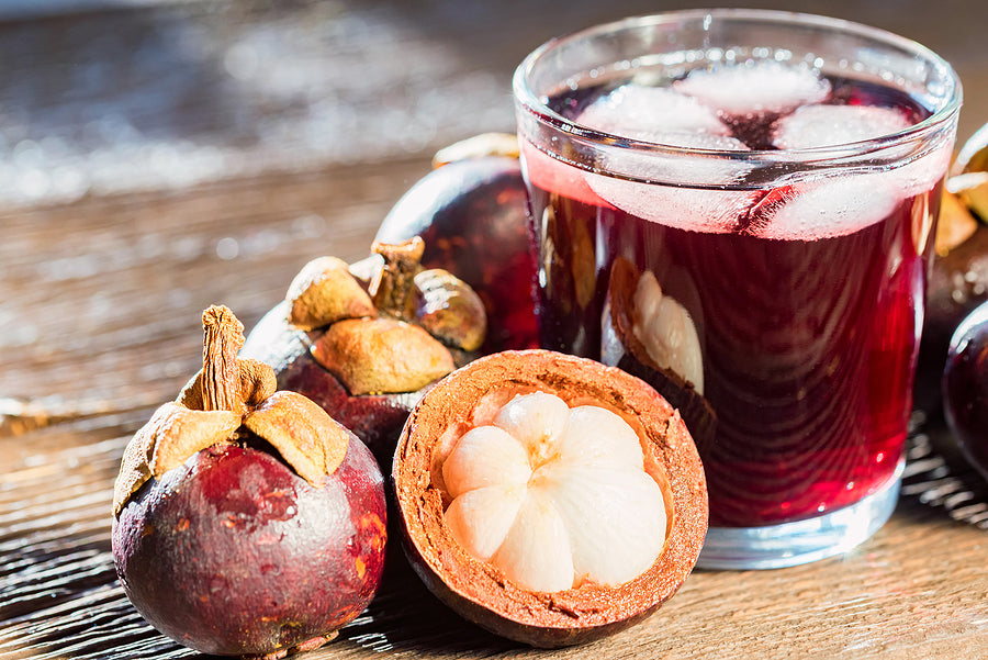 nutritious jungle fruit - mangosteen