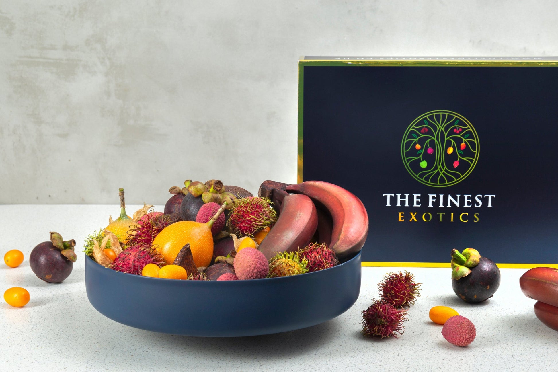 Easy Peeler Selection Exotic Fruit Box and Bowl