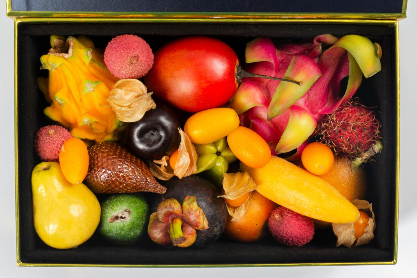 Small Exotic Fruit Variety Box Open 